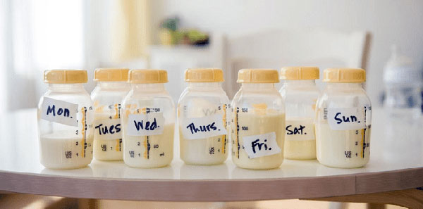 bảo quản sữa mẹ trong tủ lạnh