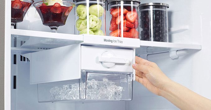 cách vệ sinh ngăn đá tủ lạnh
