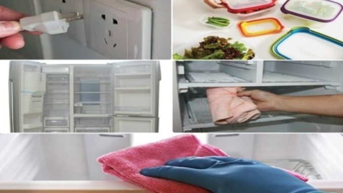 vệ sinh tủ lạnh